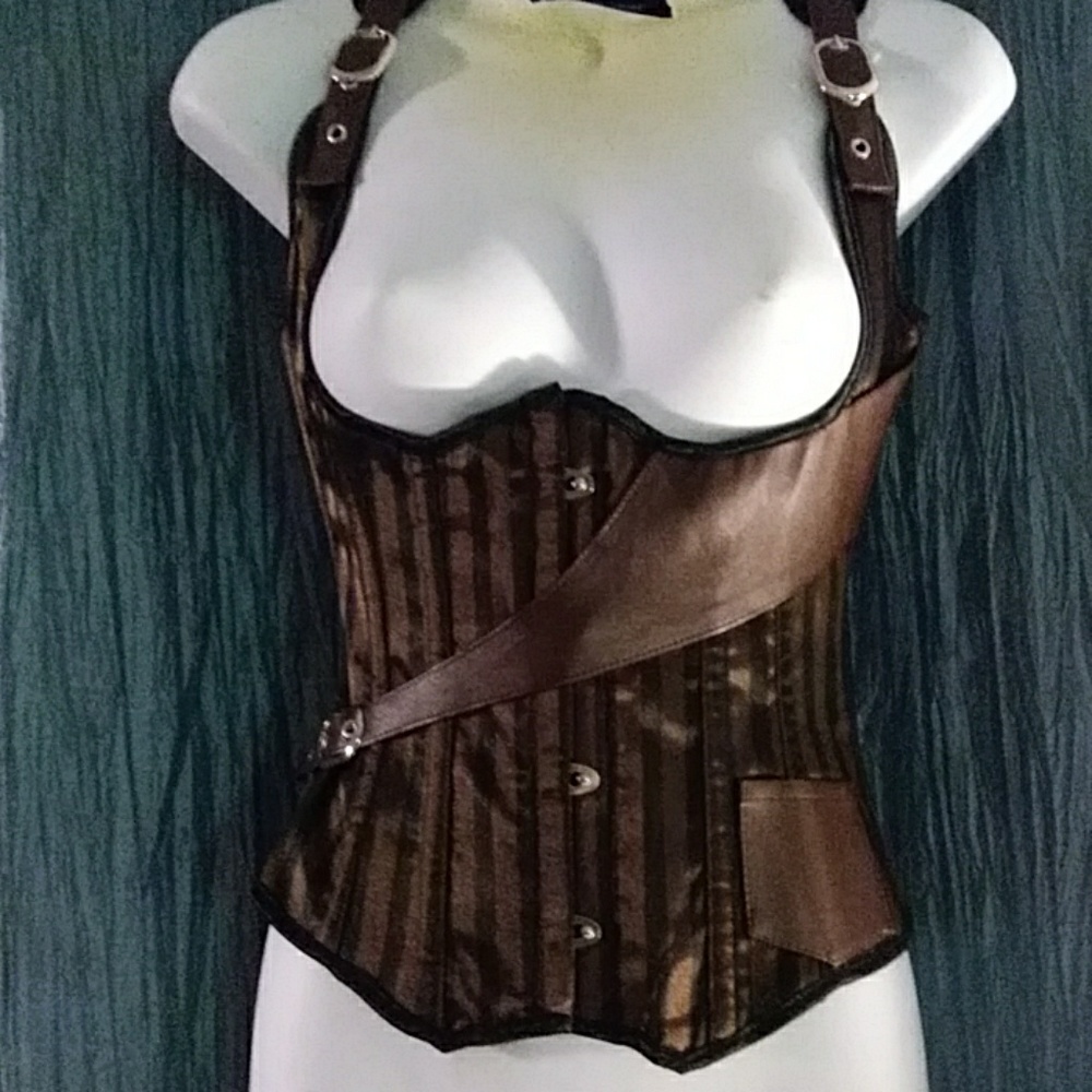 New Neverworn Steampunk Under Corset